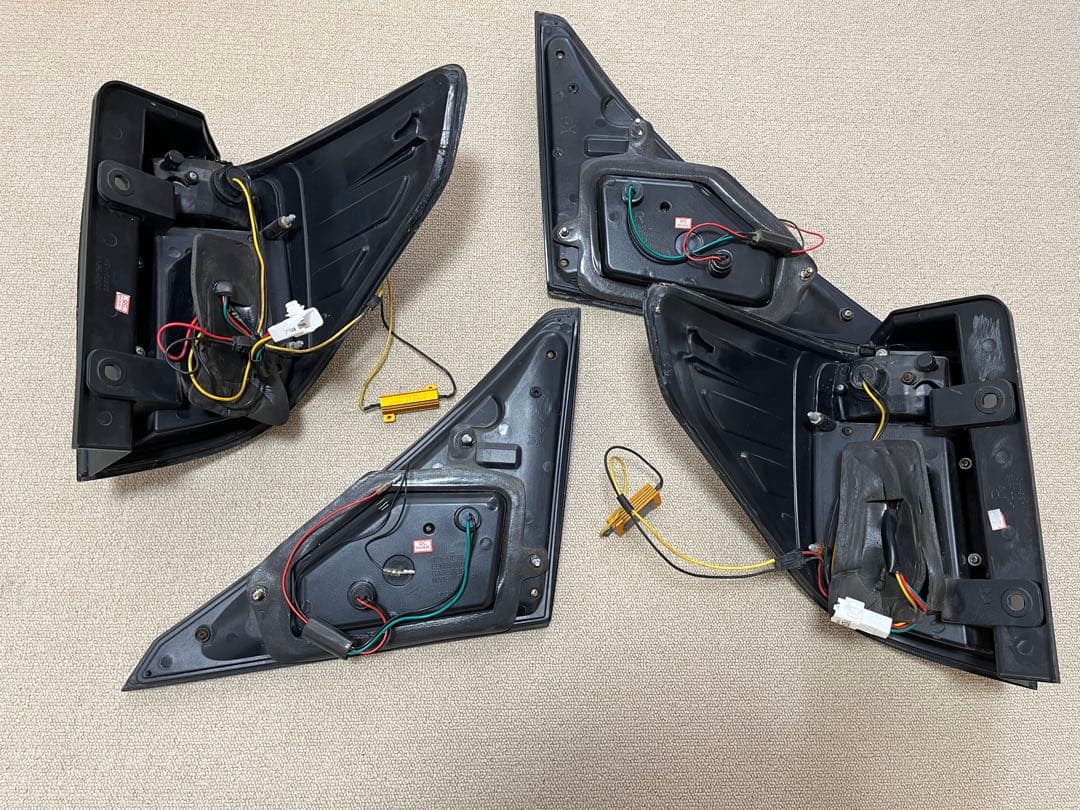 20ヴェルファイア用　クリスタルアイ　FIBER LED TAIL V2