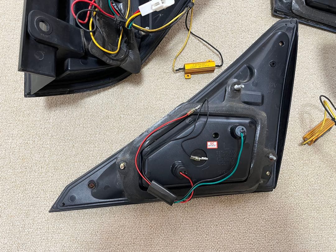 20ヴェルファイア用　クリスタルアイ　FIBER LED TAIL V2