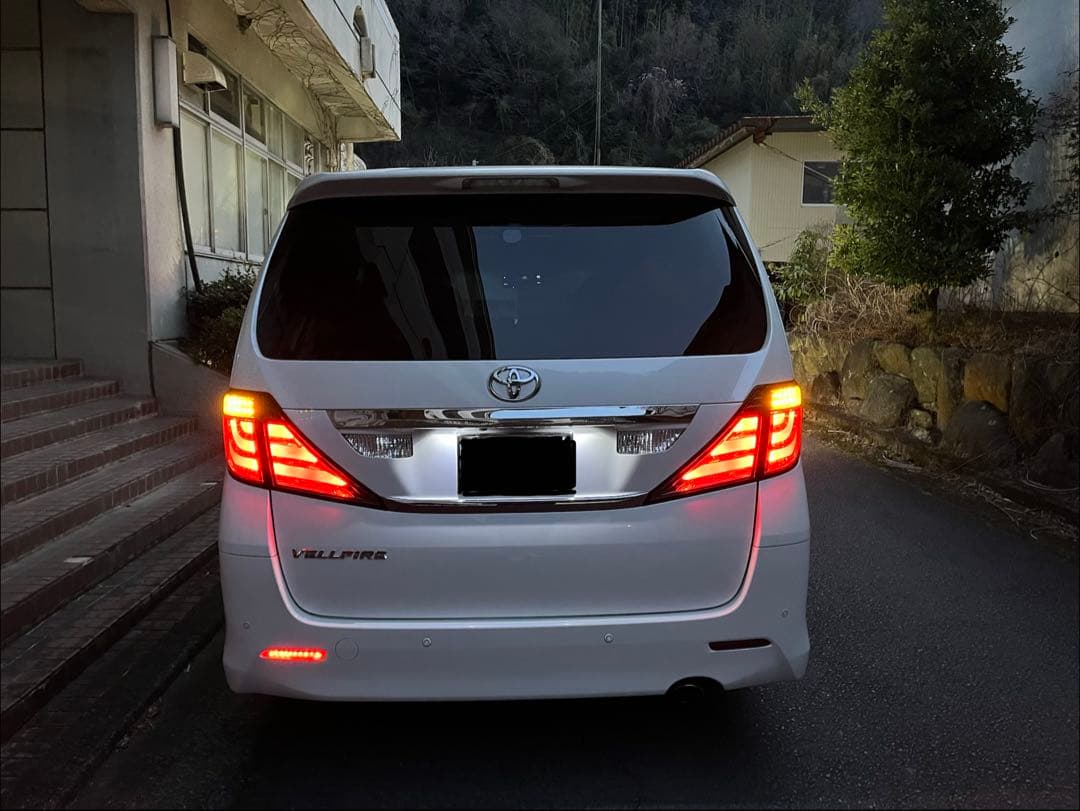 20ヴェルファイア用　クリスタルアイ　FIBER LED TAIL V2