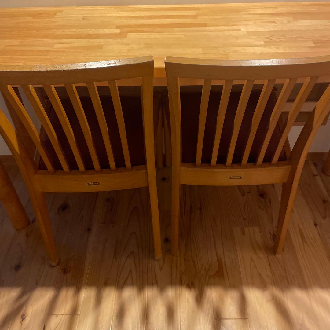 Hiromi　二脚発送　マルニ木工 maruni ダイニングチェア A椅子