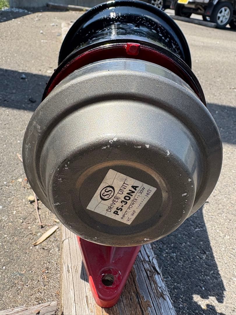 ク*ン様 早い者勝ち！パトライトSAP-30FBスピーカーセット　イベントに！