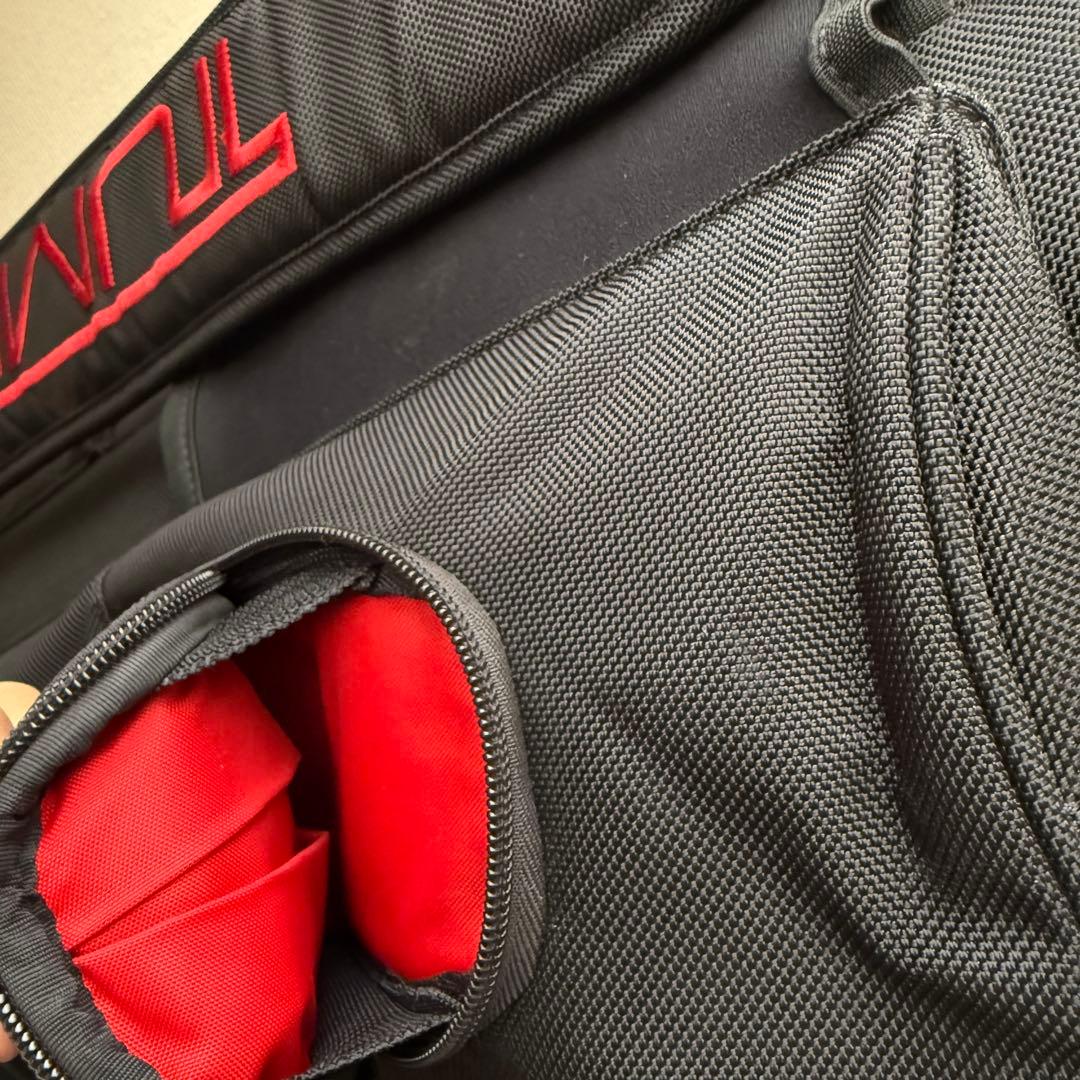 TUMI キャディバッグ ゴルフバッグ　黒　9.5型相当　トゥミ　ツミ　希少