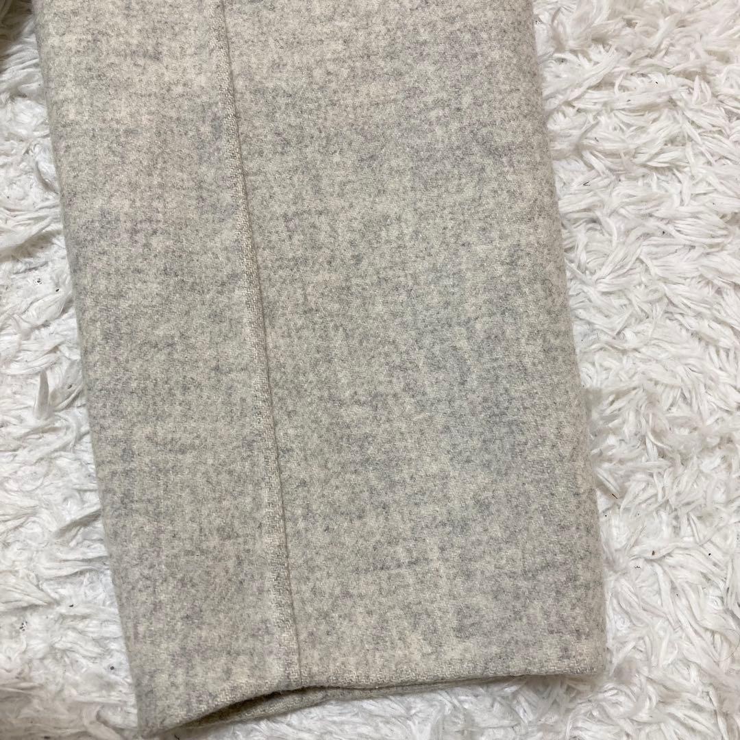 美品♡ ギャルリーヴィー ウール カシミヤ チェスターコート グレー 34