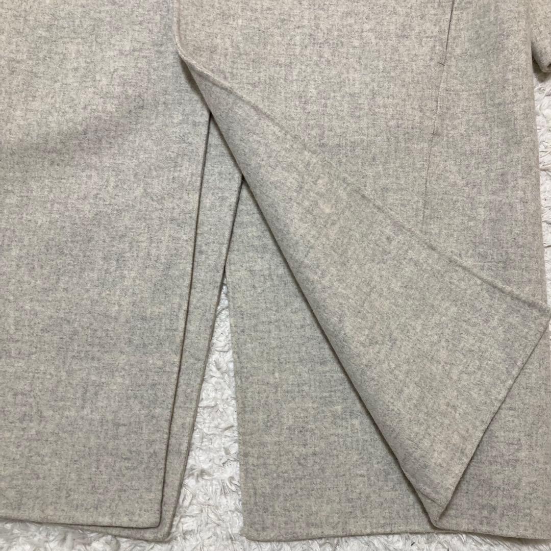 美品♡ ギャルリーヴィー ウール カシミヤ チェスターコート グレー 34