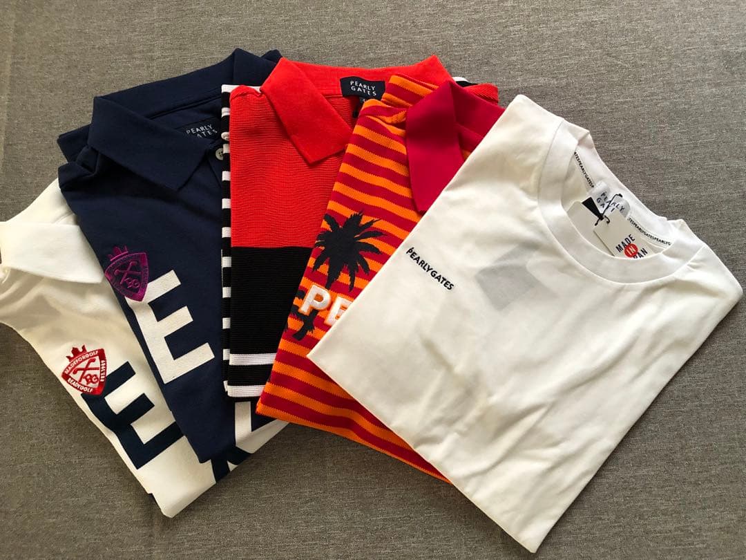 パーリーゲーツTシャツ＆ポロシャツセット5枚