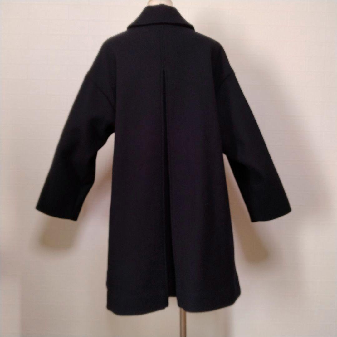 ウール　ステンカラーコート