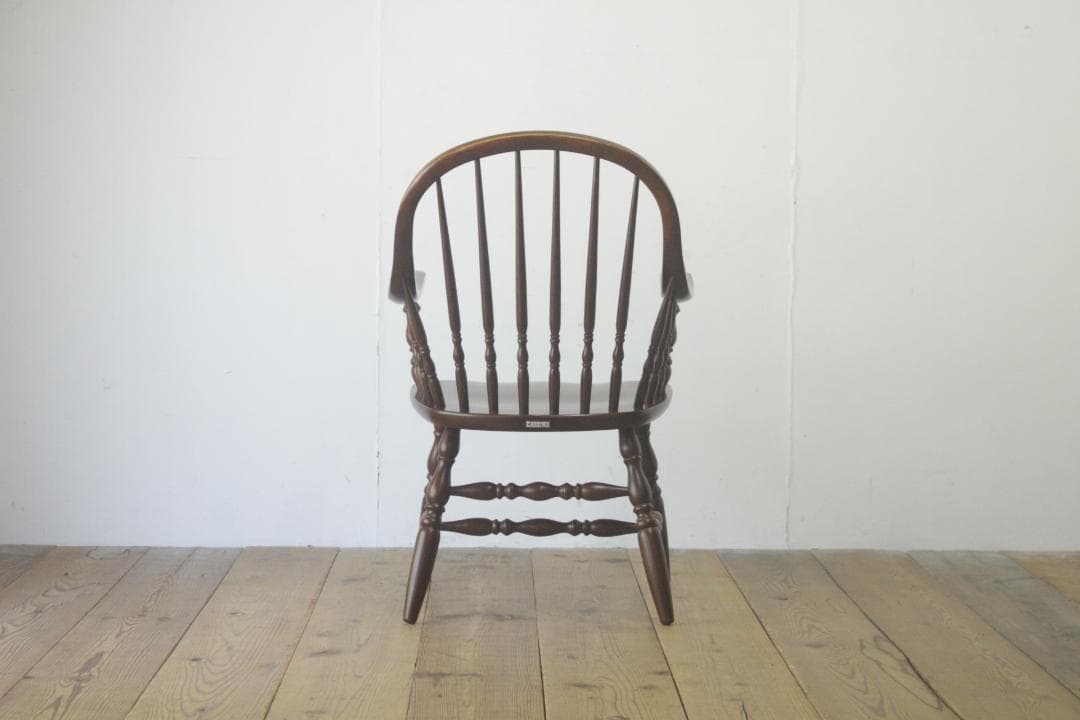 KASHIWA 柏木工 ウィンザーチェア ダイニング 椅子 アーム ビーチ材 A