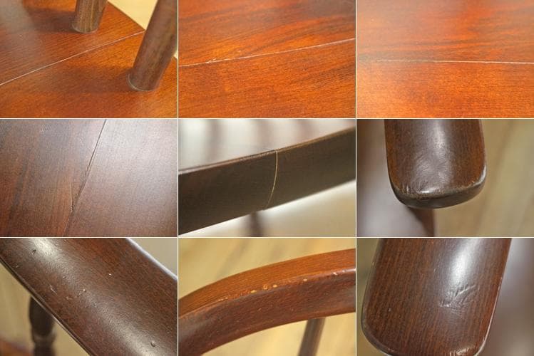 KASHIWA 柏木工 ウィンザーチェア ダイニング 椅子 アーム ビーチ材 A