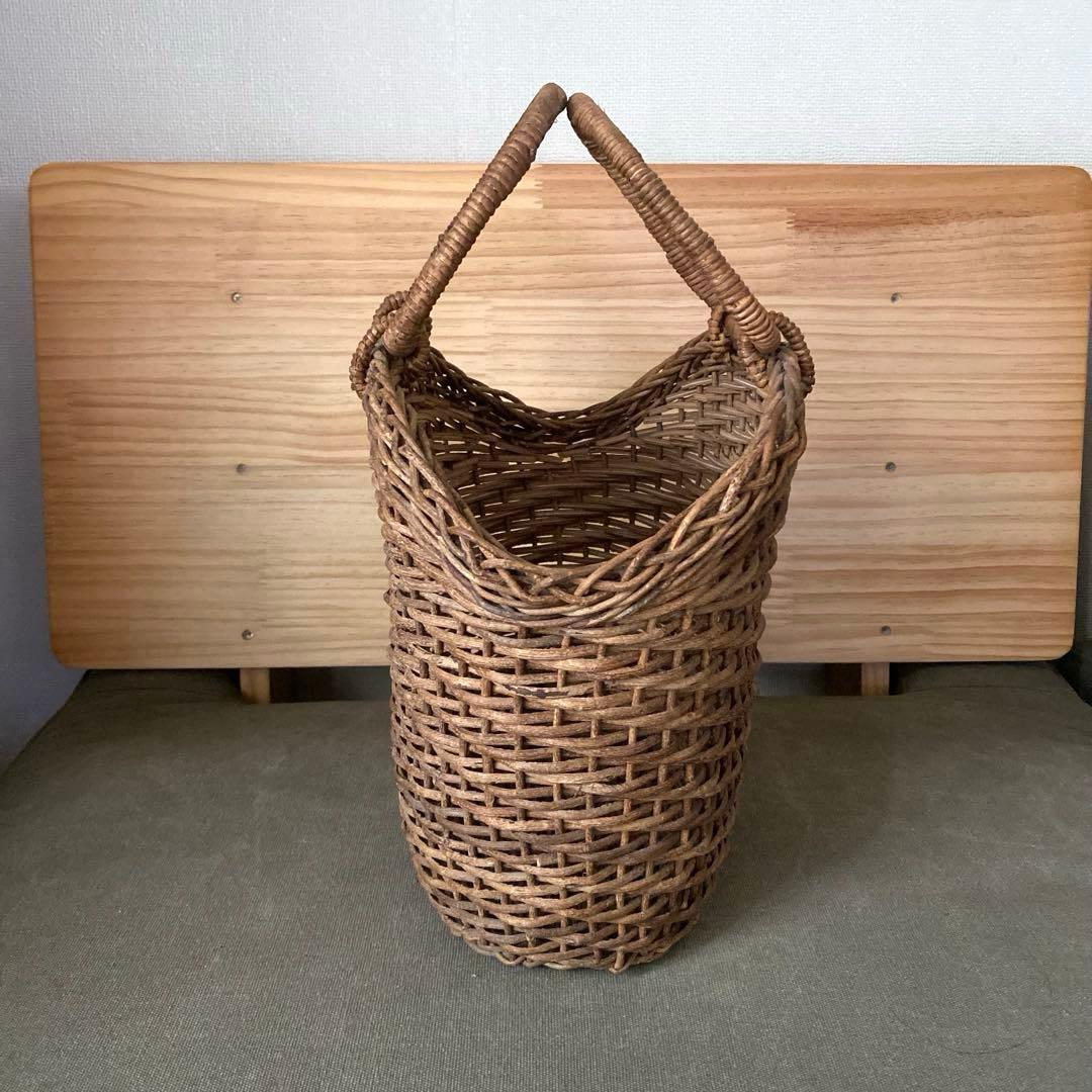 【1点もの】あけび かご カゴバッグ かごバッグ バスケット 自然素材 手づくり