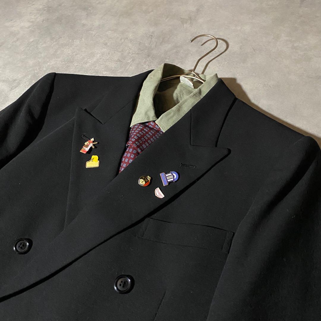 90s vintage レトロセットアップ スーツ ピンズ No.227成人式