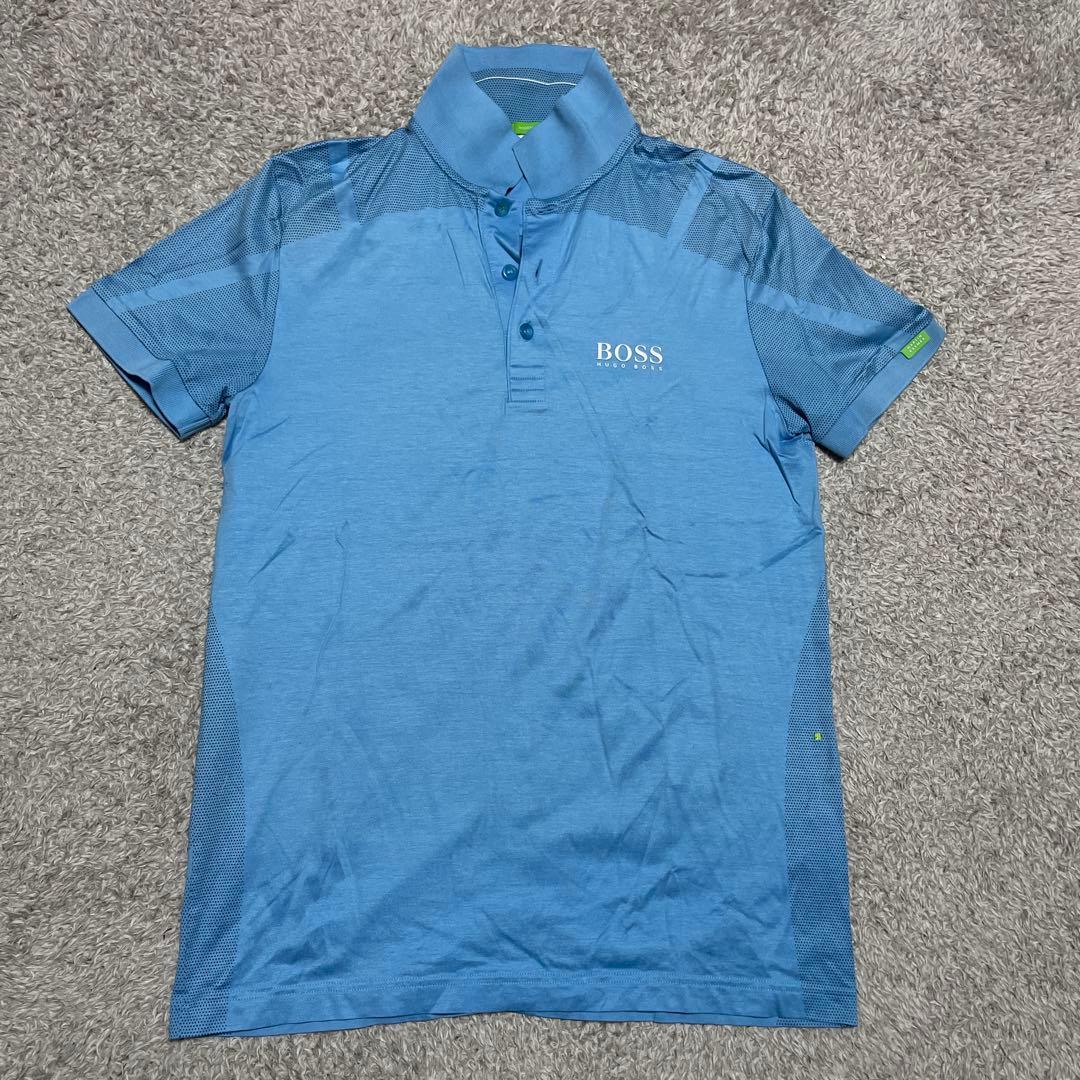 HUGO BOSS ポロシャツ 青 マーチン・カイマー