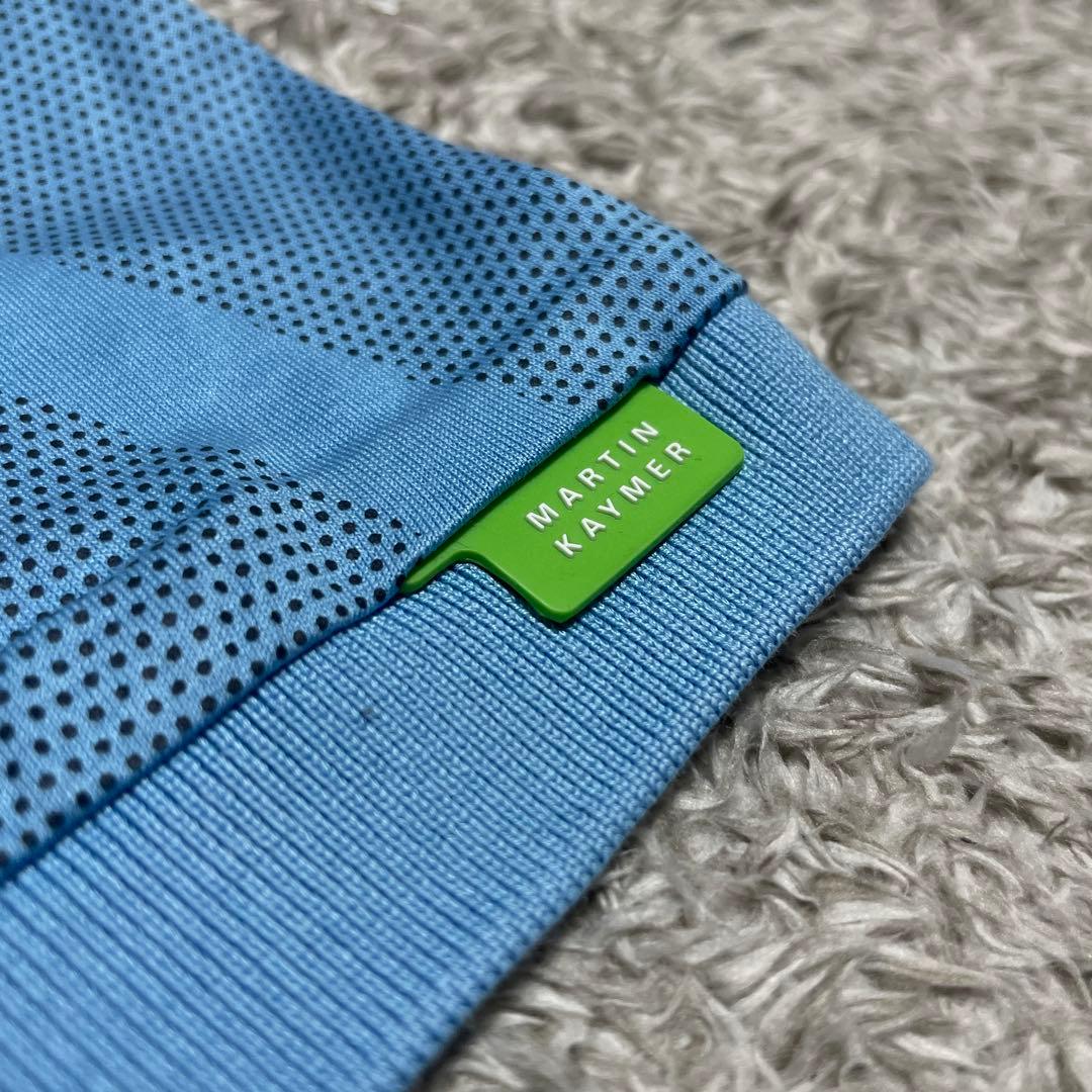 HUGO BOSS ポロシャツ 青 マーチン・カイマー