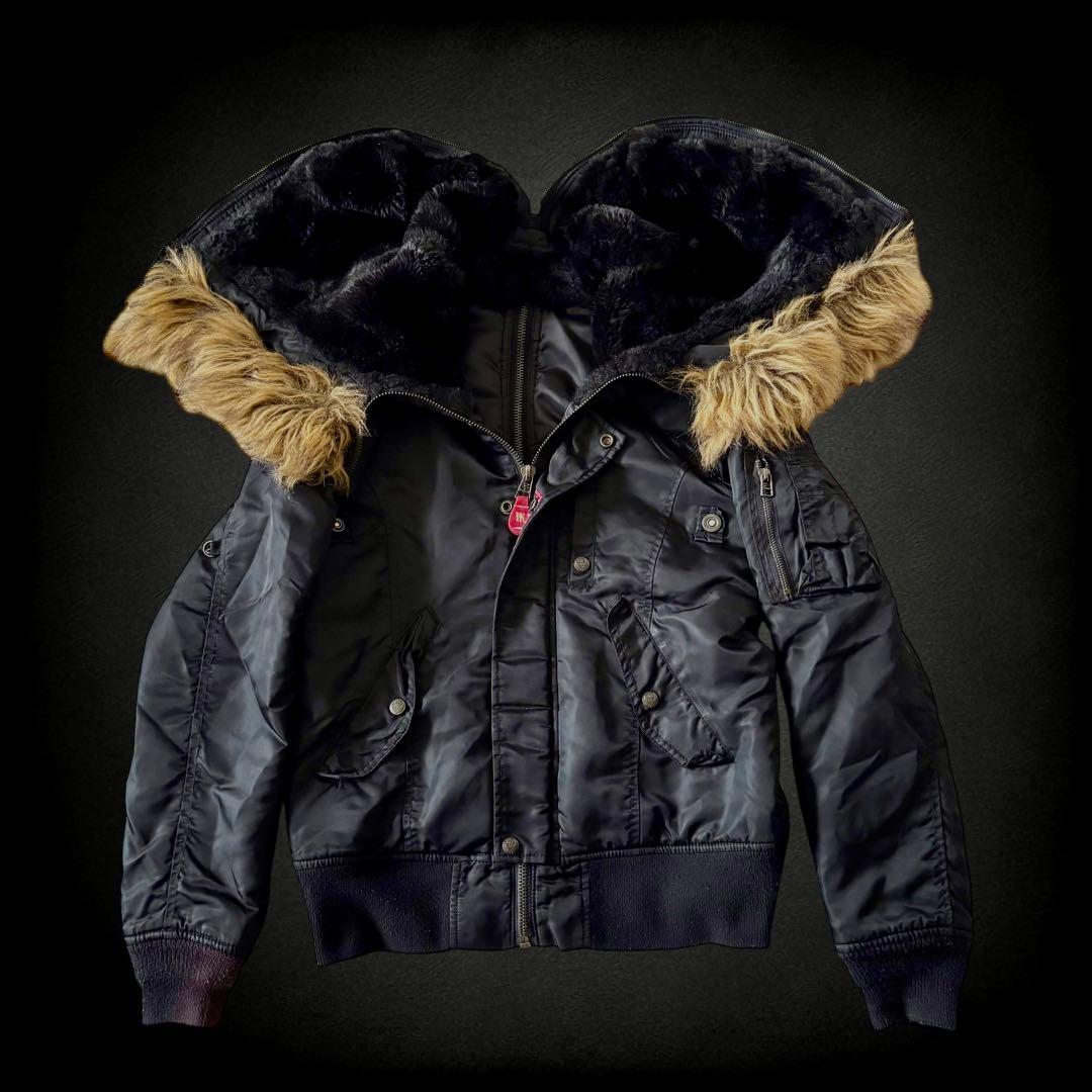 ジャケット・アウター y2k fairy grunge flight jacket MIDAS