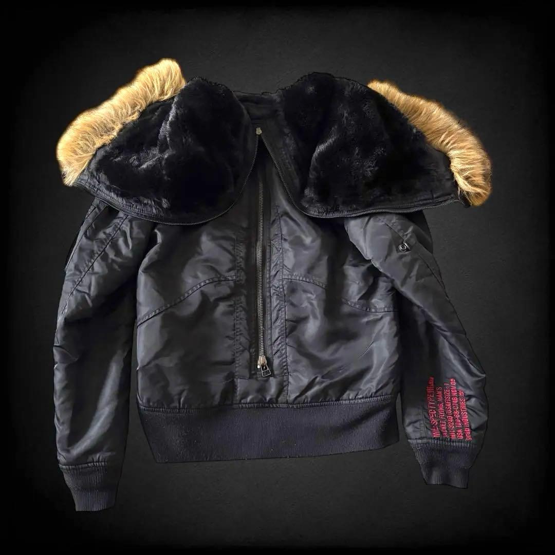 ジャケット・アウター y2k fairy grunge flight jacket MIDAS