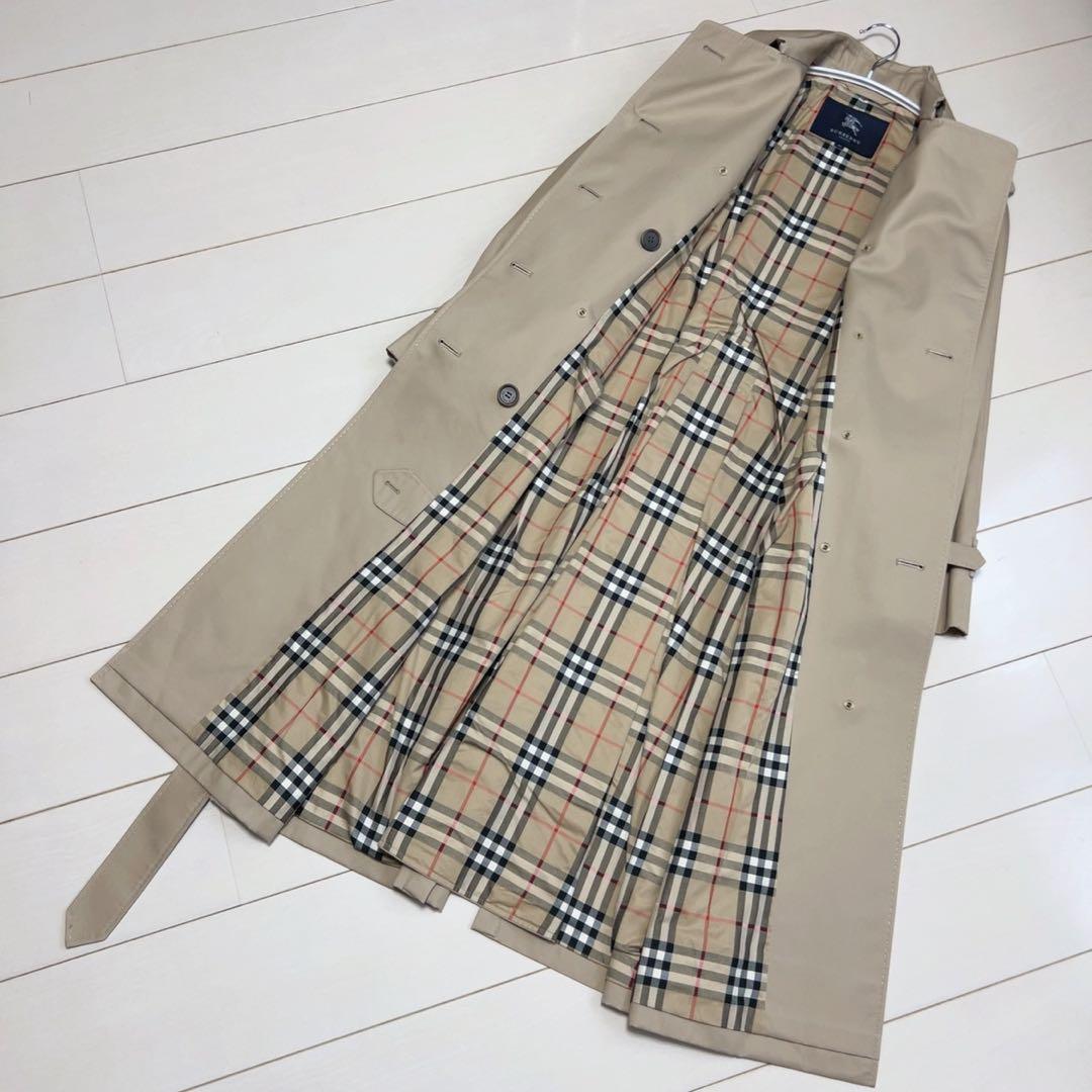 ☆BURBERRY LONDON☆ベージュ ロングトレンチコート サイズ40♡