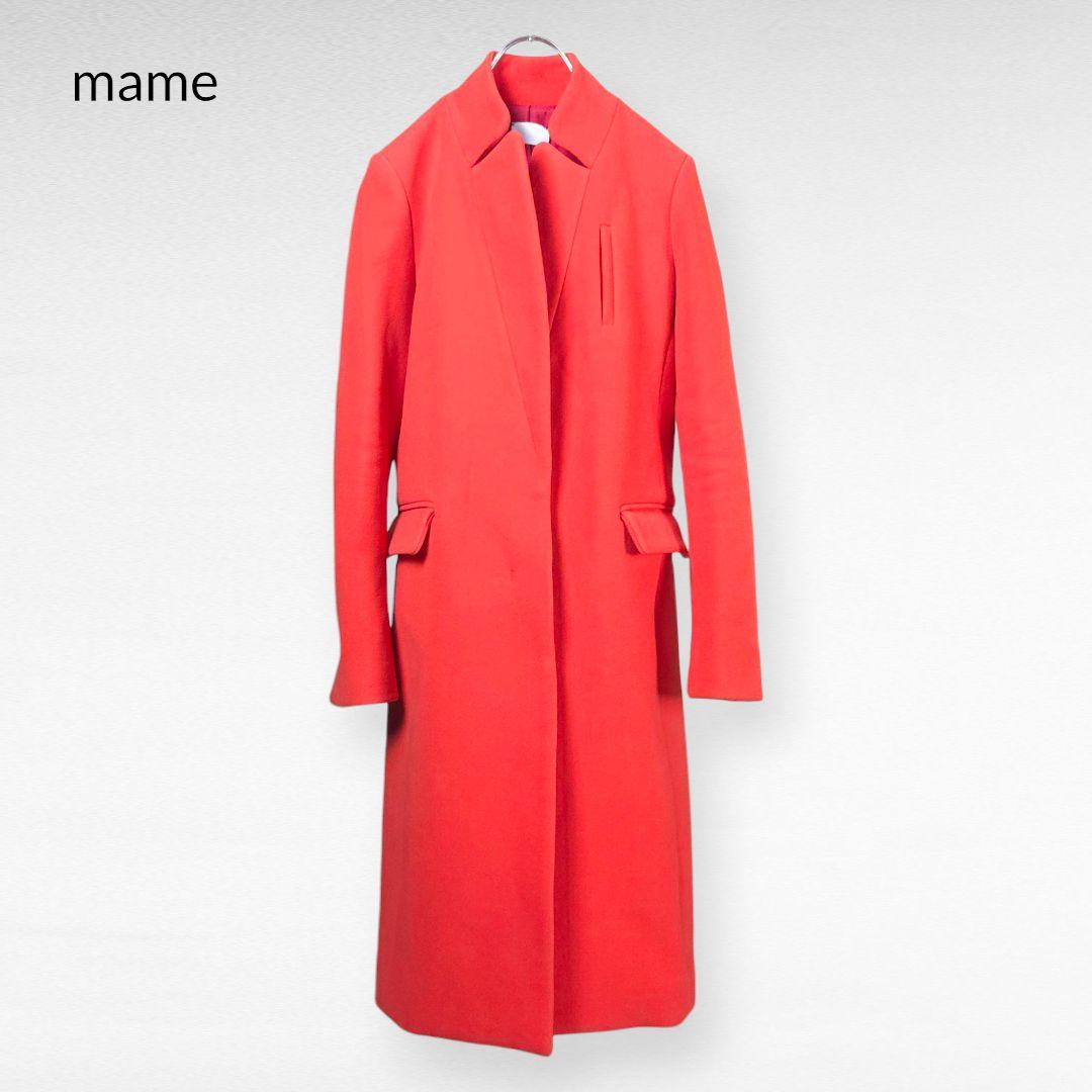 ジャケット・アウター mame Red Long Coat