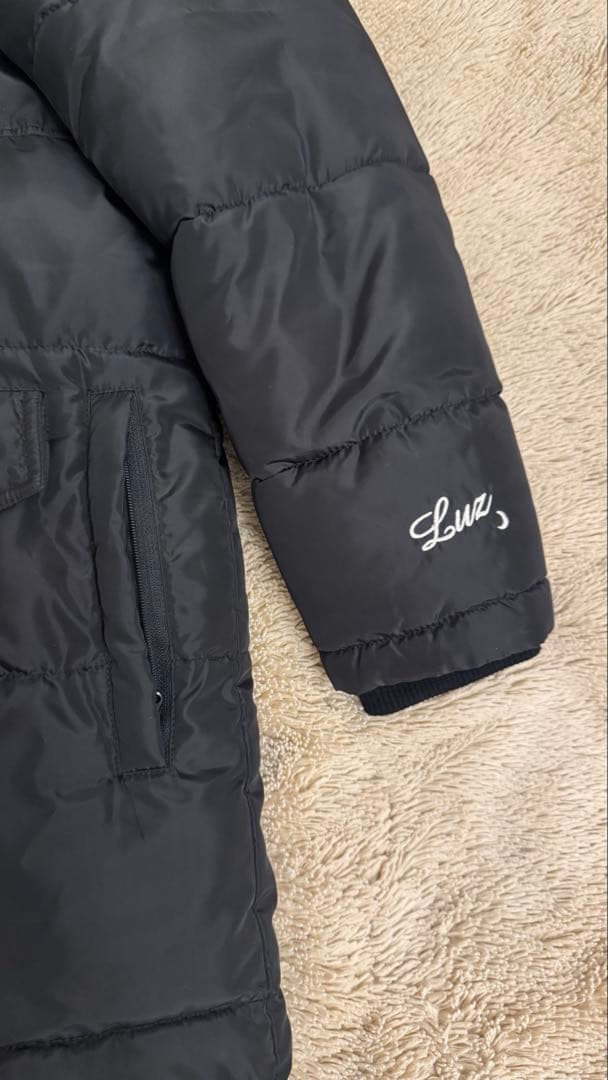 LUZ e SOMBRA ブラック ベンチコート　150/160