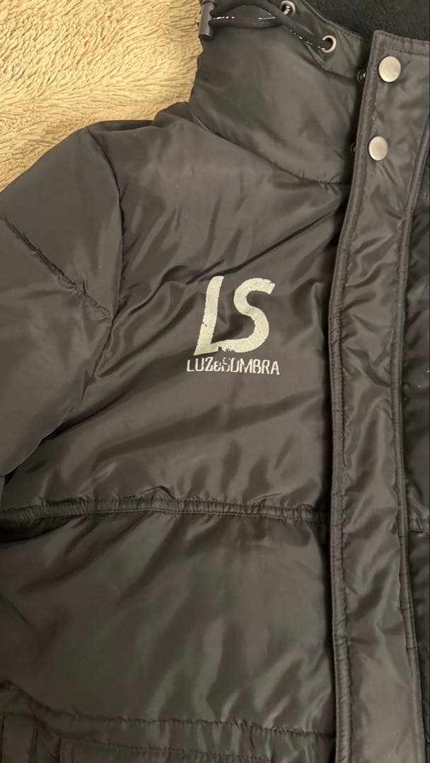 LUZ e SOMBRA ブラック ベンチコート　150/160