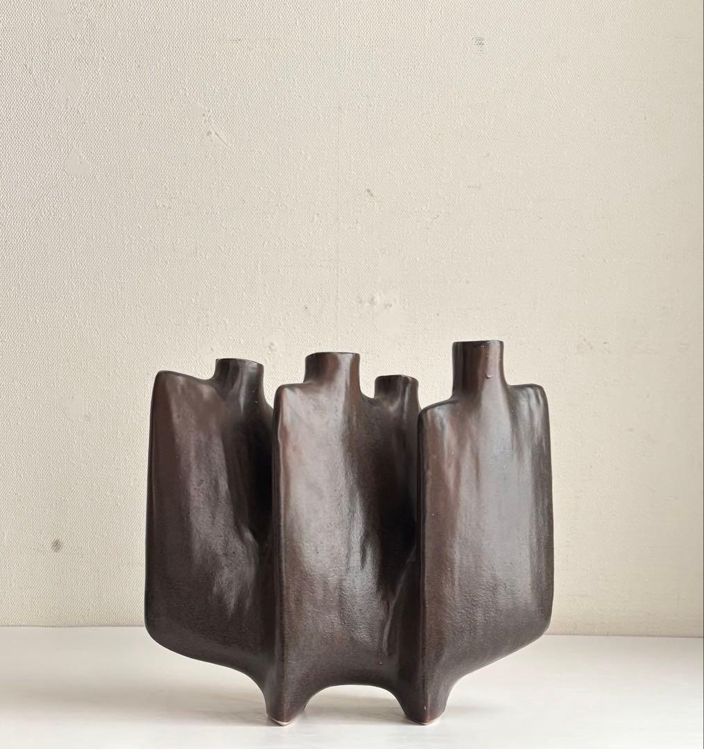 ミッドセンチュリー　フラワーベース　インテリア花器　モダン　デザイン