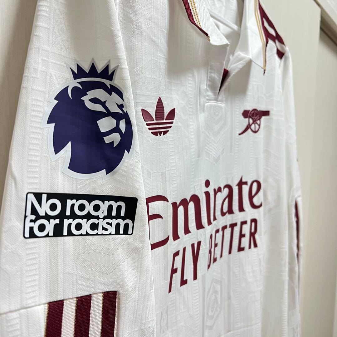 デ*ズ様 アーセナルFCユニフォームサード 25/26　ウーデゴール　長袖シャツ