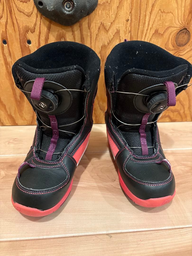 キッズRIDEスノーボード板100㎝　バインK2 ブーツ18.5㎝