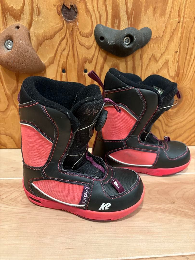 キッズRIDEスノーボード板100㎝　バインK2 ブーツ18.5㎝