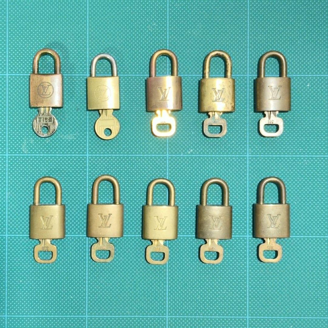 ルイヴィトン パドロック 南京錠 カデナ 10点 ゴールド 鍵 おまとめ