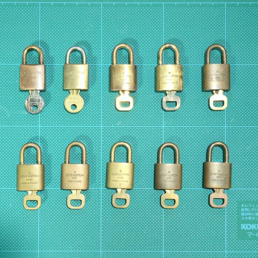 ルイヴィトン パドロック 南京錠 カデナ 10点 ゴールド 鍵 おまとめ
