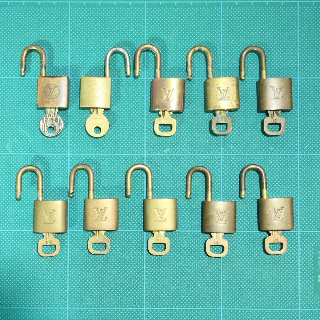 ルイヴィトン パドロック 南京錠 カデナ 10点 ゴールド 鍵 おまとめ