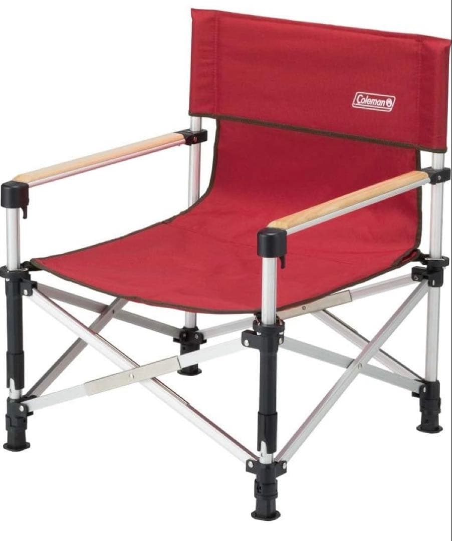 コールマン ツーウェイキャプテンチェア レッド