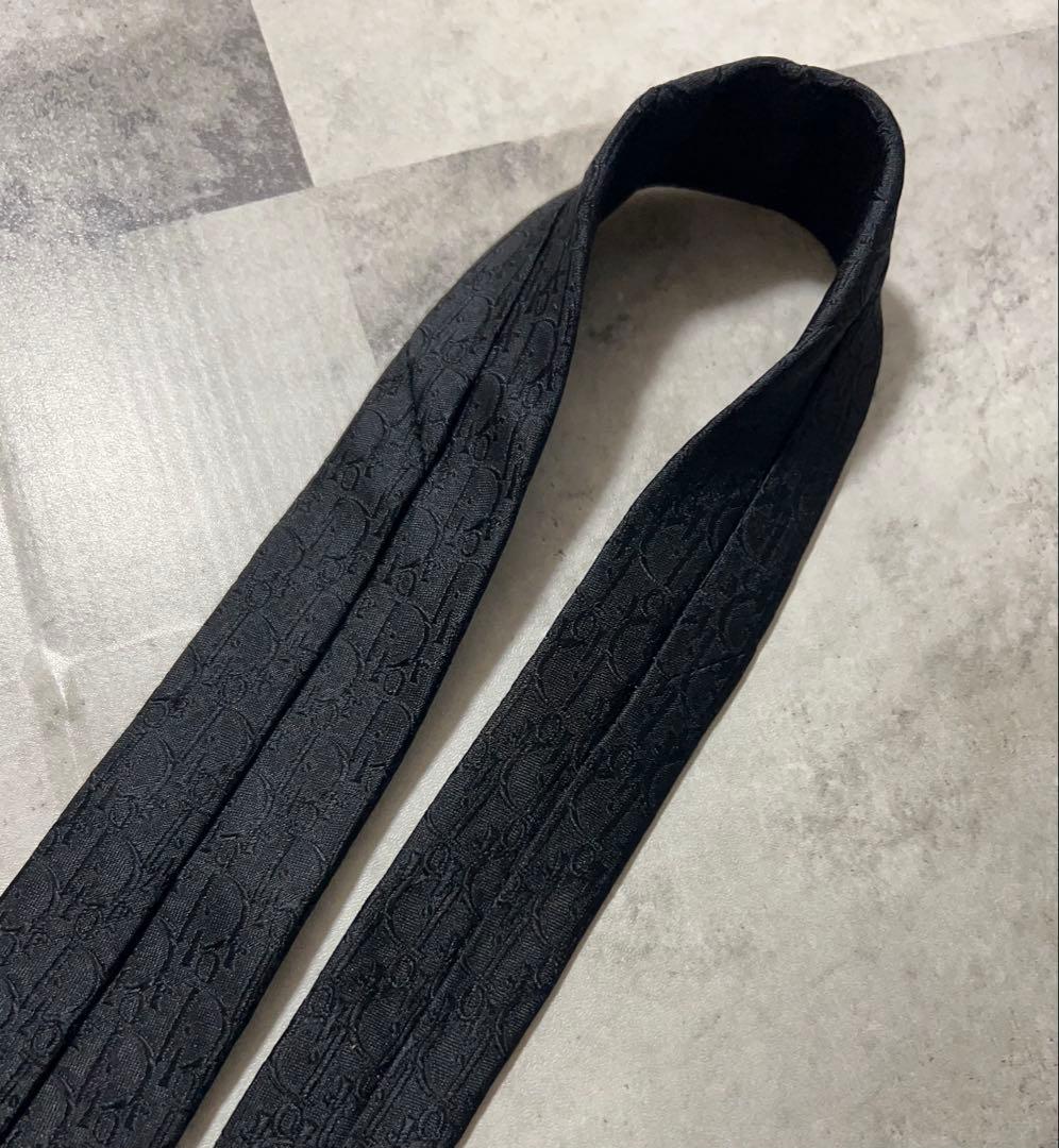 Christian Dior ネクタイ ハイブランド トロッター ブラック