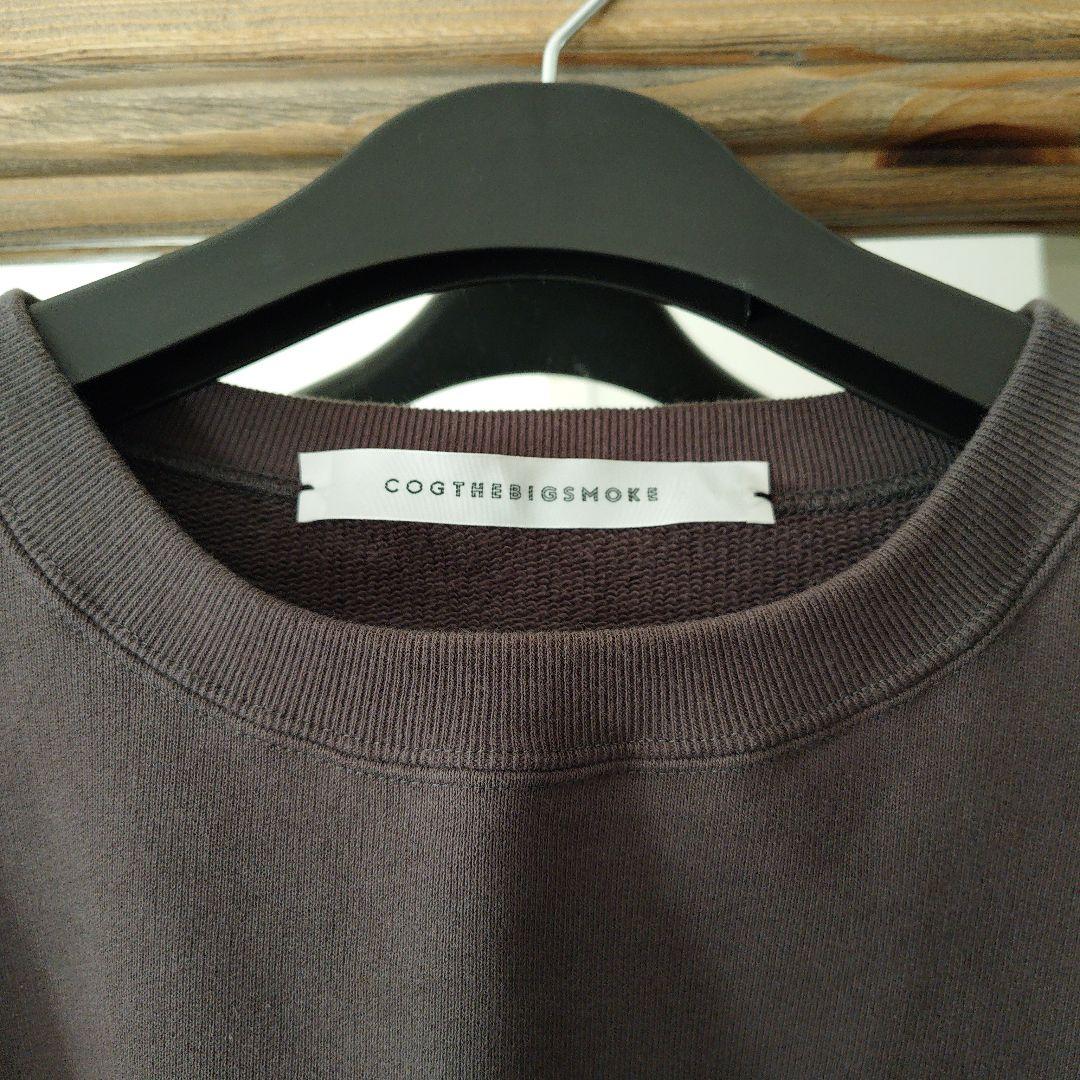 COGTHEBIGSMOKE コグ ザ ビッグスモークパフスリーブスウェット