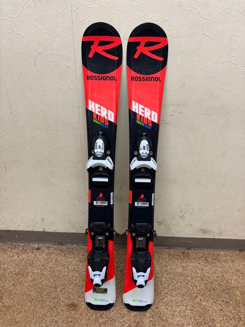 ROSSIGNOL スキー板 キッズ ロシニョール 2022 HERO 80cm