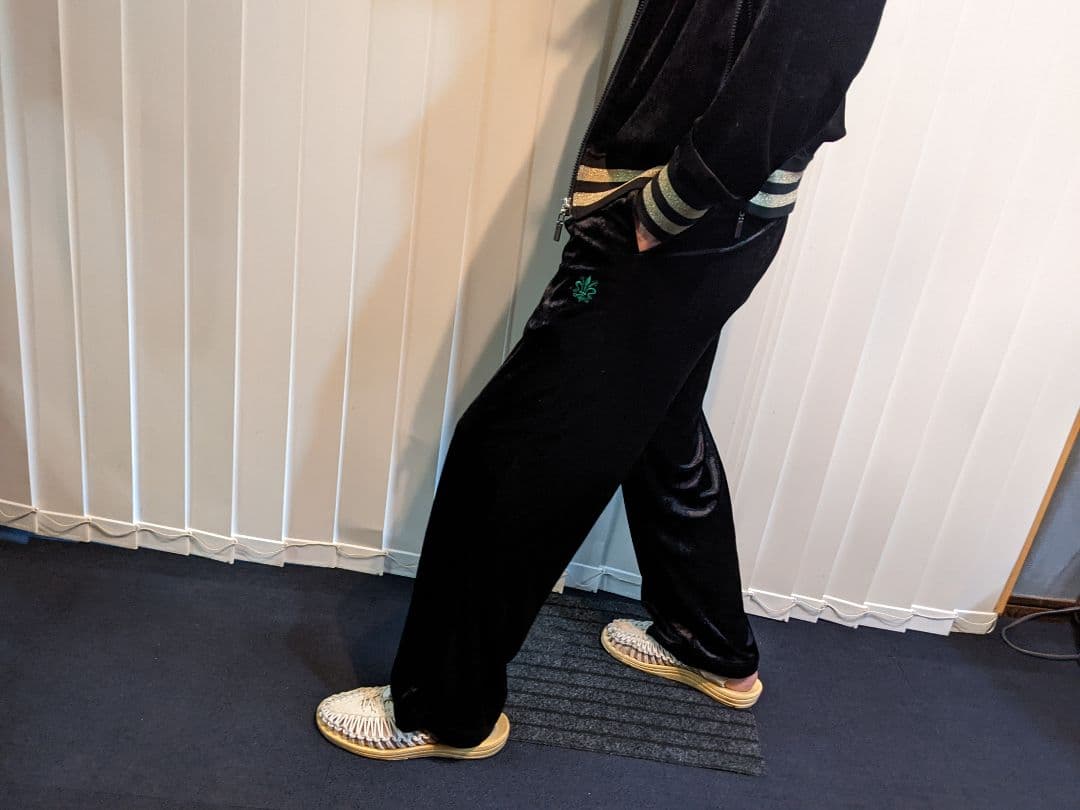 JAPONAIS BLEU　薄手　ベロア　上下セット　セットアップ　ジャージ　黒