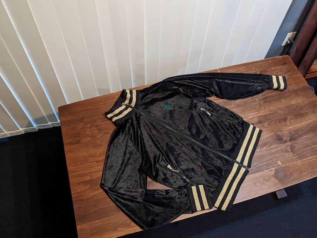 JAPONAIS BLEU　薄手　ベロア　上下セット　セットアップ　ジャージ　黒