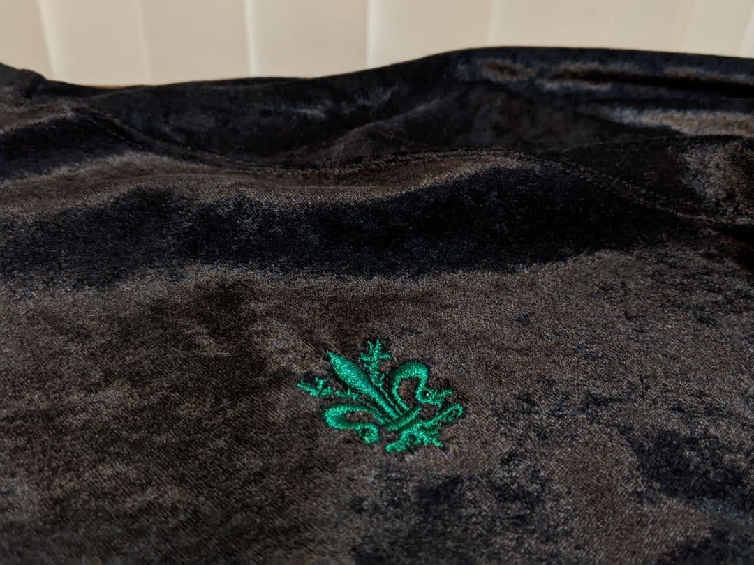 JAPONAIS BLEU　薄手　ベロア　上下セット　セットアップ　ジャージ　黒