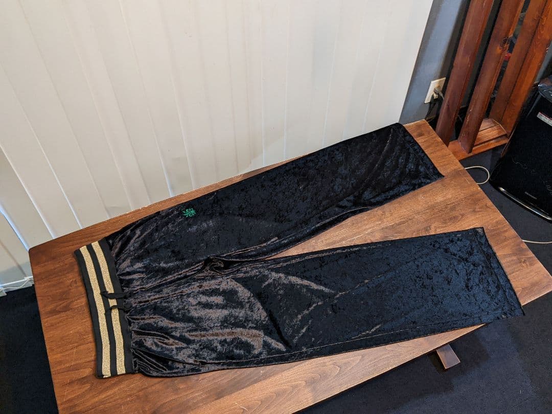 JAPONAIS BLEU　薄手　ベロア　上下セット　セットアップ　ジャージ　黒