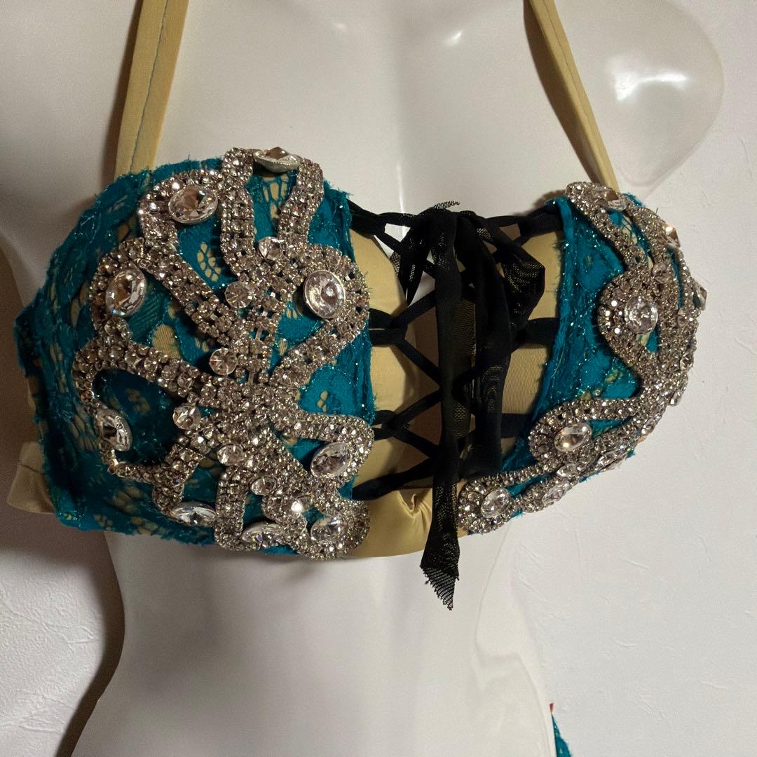 ベリーダンス セットアップ ターコイズEgypt