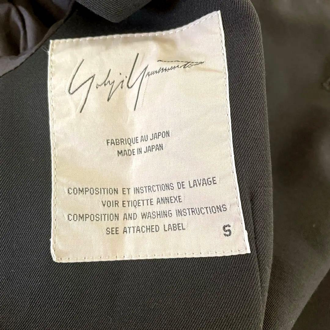 ヨウジ　ヤマモト　テーラードジャケット　黒　レディース