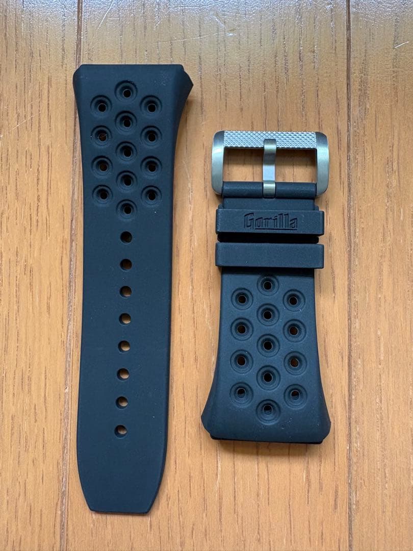ゴリラウォッチ　ラバーベルト　尾錠付き