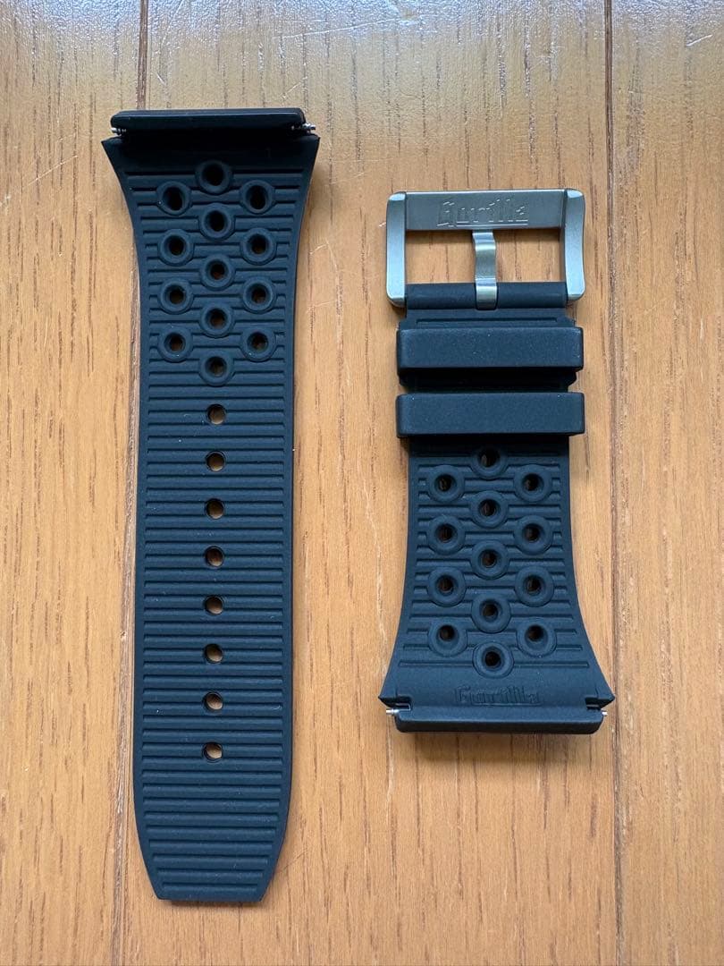 ゴリラウォッチ　ラバーベルト　尾錠付き