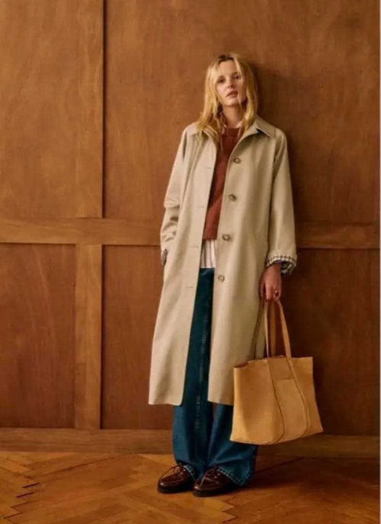 SEZANE トレンチコート　ベージュ　38