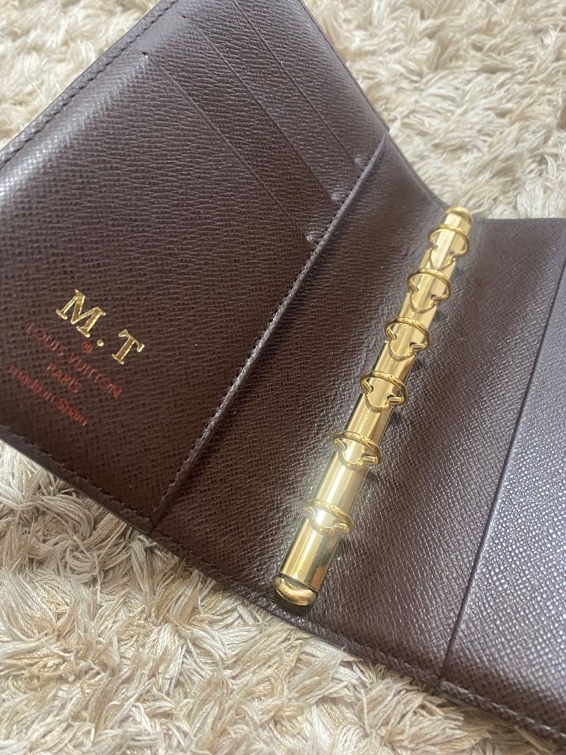 LOUIS VUITTON ダミエ 手帳カバー