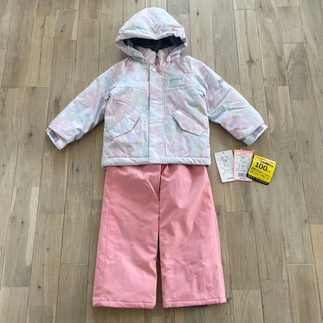 【新品】RESEEDAスキーウェア 上下　90 100 110女の子