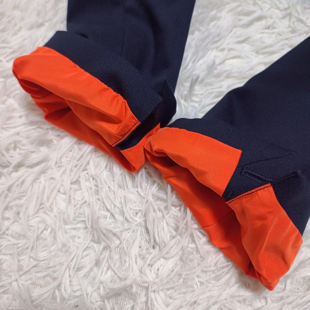 リズレー ノーカラー2WAYジャケット ネイビー