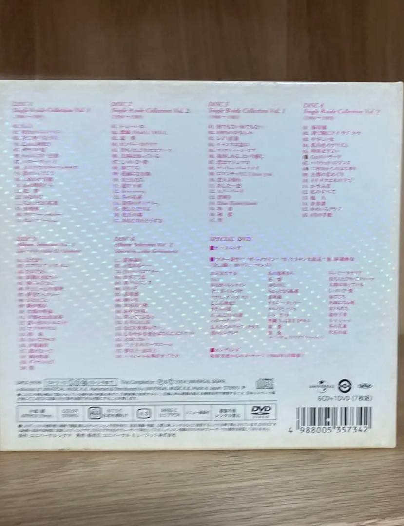 柏原よしえプレミアム・ボックス　CD6枚＋DVD1枚組