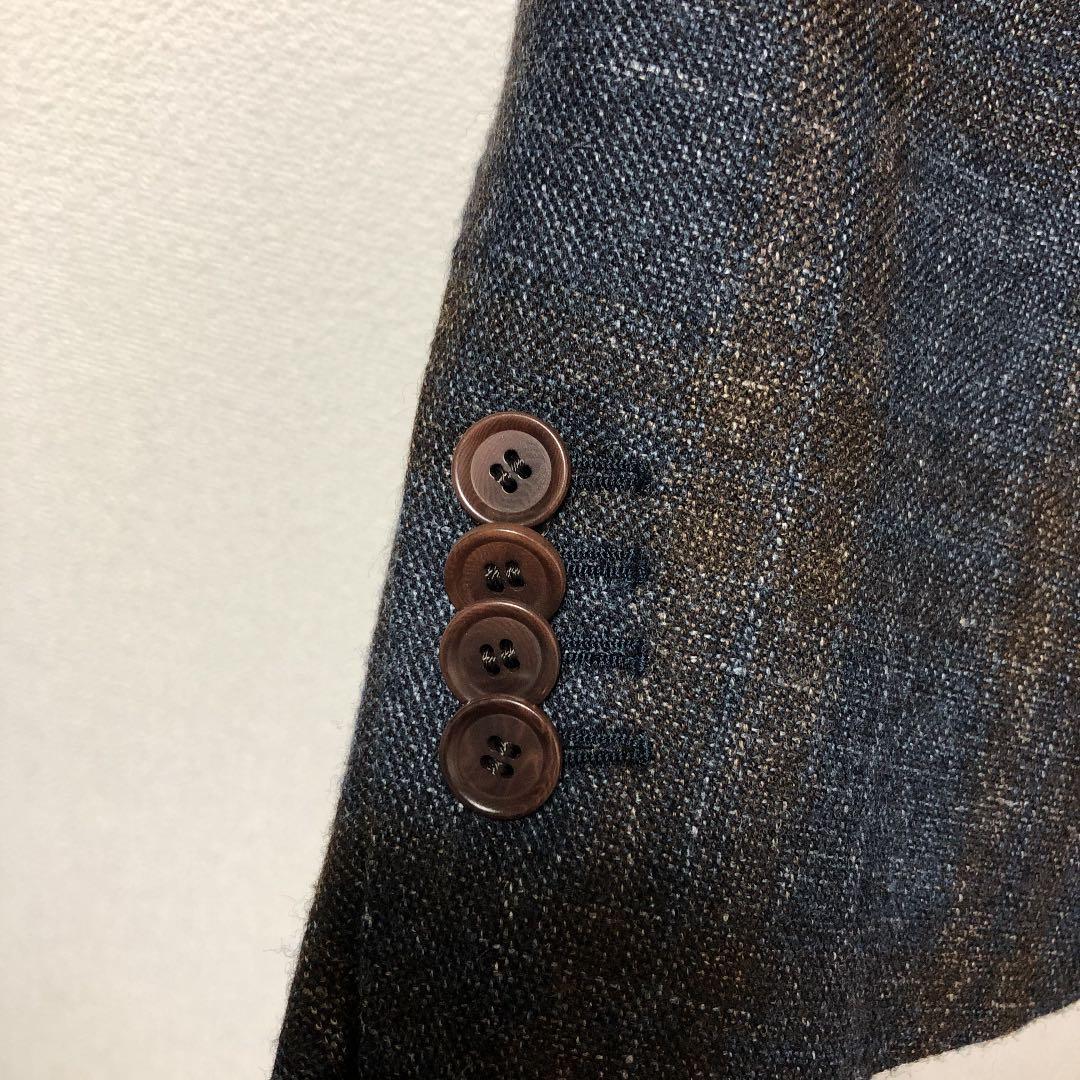 【秋冬】ストラスブルゴ ネイビー&ブラウン　ジャケット