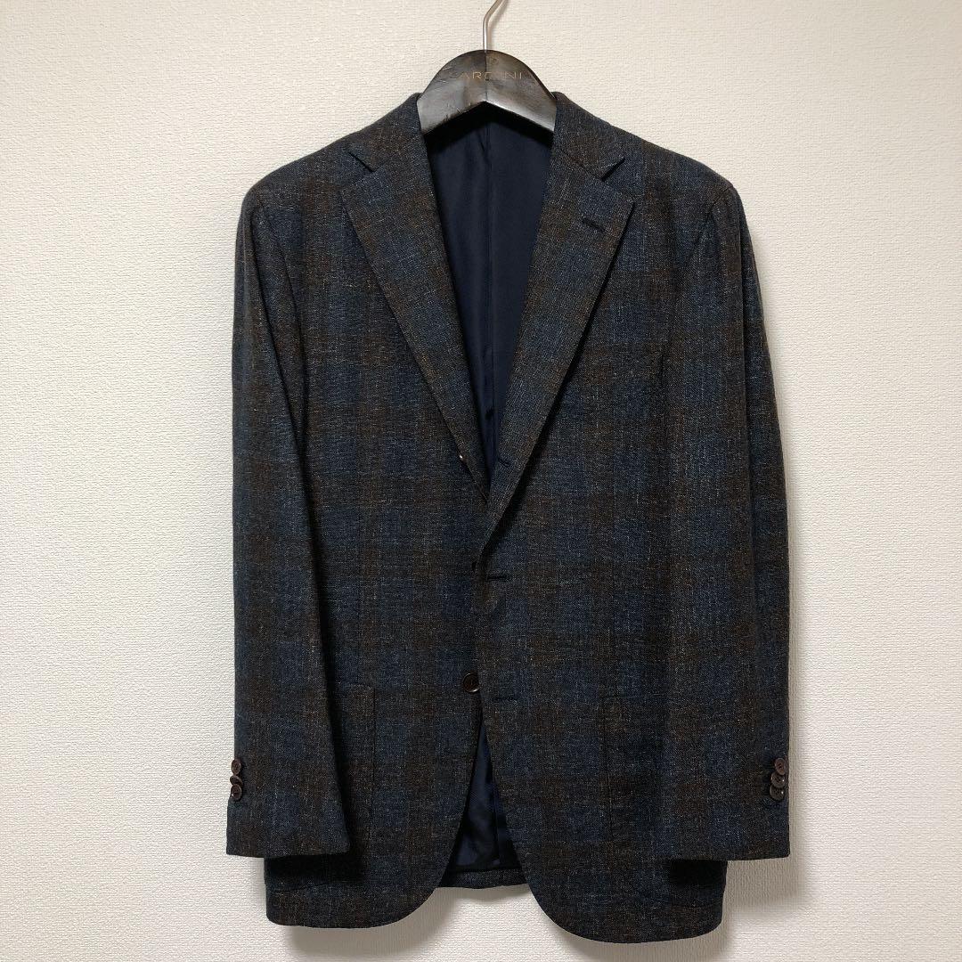 【秋冬】ストラスブルゴ ネイビー&ブラウン　ジャケット