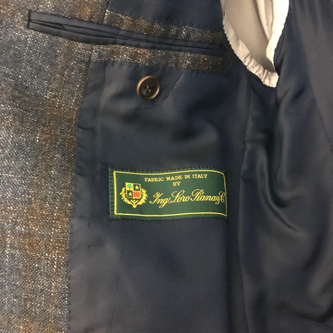 【秋冬】ストラスブルゴ ネイビー&ブラウン　ジャケット