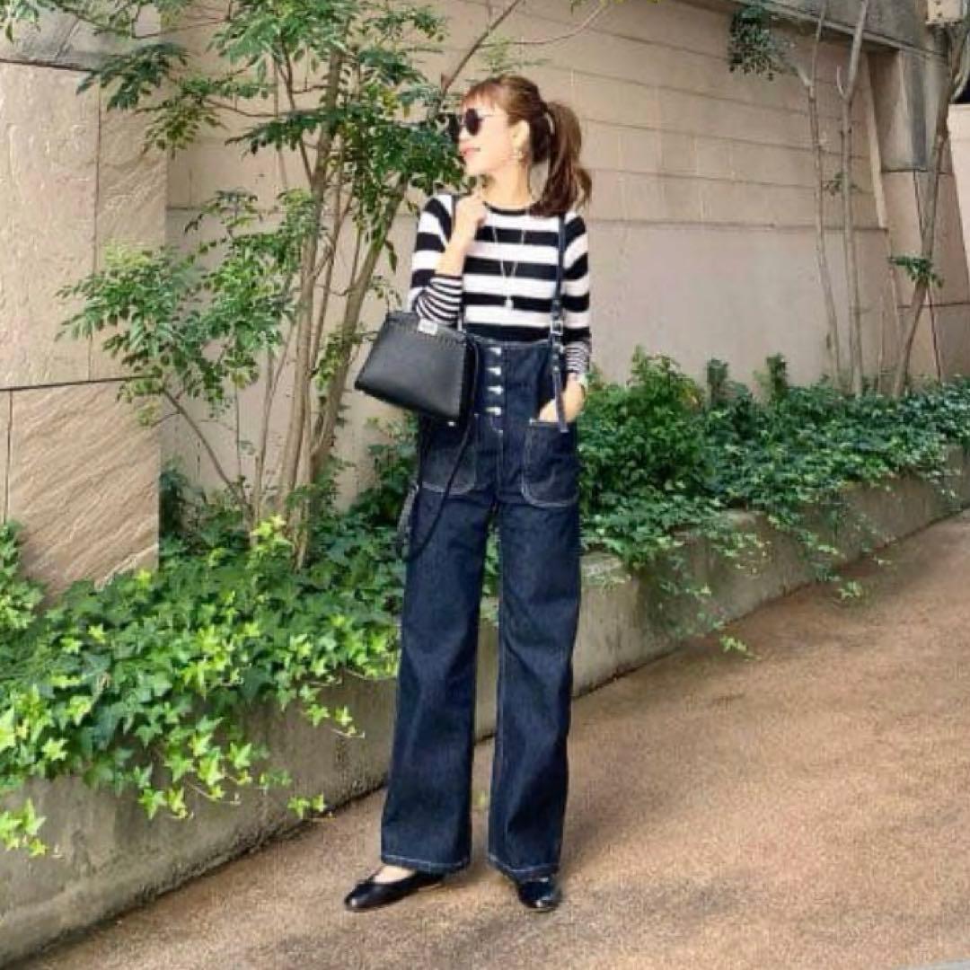 美品✨Bay Bee デニムサロペット/オーバーオール　インディゴ